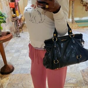 Miu miu  Authentic black bag